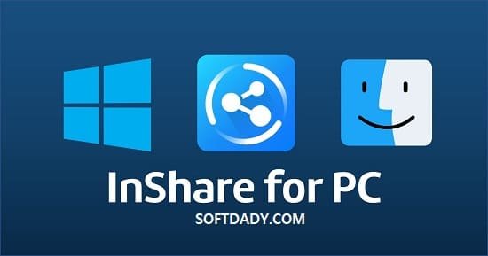 InShare - File Sharing App For PC (Windows 11,10,8,7 & Mac)